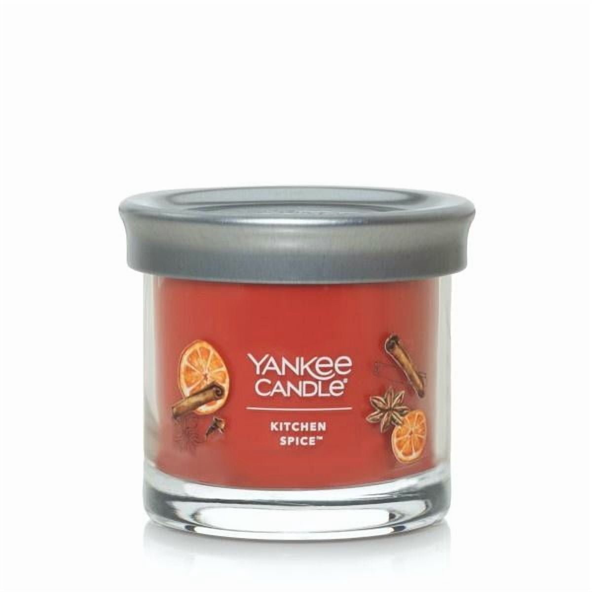 Yankee Candle Small Tumbler Scented Single Wick Jar Candle, Kitchen Spice, 4.3 oz (Pack of 2)