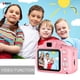 thumbnail image 4 of Cámara digital para niños Pantalla LCD de 2 pulgadas con zoom Cámara digital para niños Grabadora de dibujos animados recargable, rosa Inevent EL000934-02B, 4 of 7