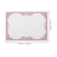 thumbnail image 2 of SHOWERORO 30Pcs Blank Certificate Papers Paper Green for Employee Recognition Events, 2 of 6