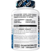 Fat Burner + Probiotic Supplement - EVL Lean Mode Stimulant-Free Diet Supplement with Green Coffee Bean, L-Carnitine, CLA, Green Tea Extract & Garcinia Cambogia (50 Servings) - Weight Loss Pills