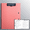 Pink, variant on WEISIPU A4 Clipboard Folder Flip Write Pad Introduction Binder PVC Foldable Form Organizer for Business, Offices, Schools, Hospitals