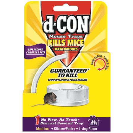 d-CON No View, No Touch Covered Mouse Trap, 1 (Best Mouse Under 30)