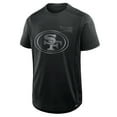 thumbnail image 2 of Men's Fanatics Black San Francisco 49ers Deceptive Juke T-Shirt, 2 of 3