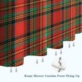 thumbnail image 6 of Red Green Checkerboard Checkered Pattern Shower Curtain 72"x84" ,Bathroom Decorative Shower Curtains Set with 12 Hooks,Modern Waterproof Washable Shower Curtain, 6 of 6