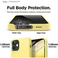 thumbnail image 7 of elago Compatible with iPhone 12 Mini Case, Liquid Silicone Case, Full Body Protection (Screen & Camera Protection) for iPhone 12 5.4 Inch (Yellow), 7 of 7