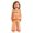 Q199 Orange, variant on Likimi Toddler Girls Halloween Outfit Set With Ruffles Sleeveless Hallowmas Pumpkin Print Crew Neck Tops With Pants For Party Fashionable Clothes Set Size 6-12 Months