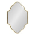 thumbnail image 3 of Kate and Laurel Rowla Framed Wall Mirror, Gold 20x30, 3 of 9
