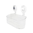 thumbnail image 4 of Elodie Suction Cup Shower Shelf Simple Storage Rack for Kitchen Toilet Laundry Room Clear, 4 of 8