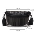 thumbnail image 2 of Sac Bandoulière pour Femmes à Clous de Rivets, Sac d'Épaule Élégant à Glands avec Clous de Rivets, 2 of 8