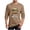 Khaki, variant on JOANKDMI Halloween Graphic T-Shirts for Men Long Sleeve Crewneck Funny Witch Broom Print Tops Casual Novelty Shirts for Fall Holiday Theme Party