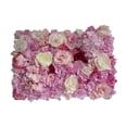 thumbnail image 1 of Panel de pared de flores, fondo de pared de flores, panel floral decorativo de exhibición de bricolaje, telón de fondo de bodas para el escenario del Estilo a, 1 of 8