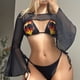 thumbnail image 4 of Trajes de Baño de Bikini de Mujer Nuevo Traje de Baño Casual Sexy Dividido, Ropa de Playa de Poliéster para Uso Diario, Piscina Y Mar de Verano, 4 of 9