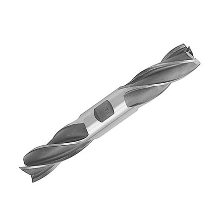 UPC: 0887861156691 | 1/4  X 3/8  HSS 4 Flute Double End  End Mill  Qualtech  DWCF208