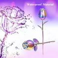 thumbnail image 6 of Rose Flower Keepsake Urns for Human Ashes - Memorials Urn Locket - Long-Stem Colorful Rose Flower Cremation Urns - Funeral Urn for Ashes Adult Cremation Keepsake for Ashes, 6 of 8