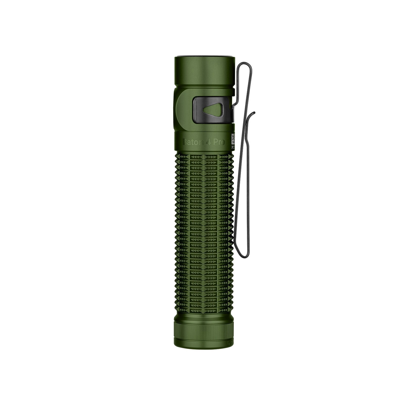 Olight Baton 4 Pro Dual Switch Compact Flashlight, 1600 Lumens, 200 Meters (OD Green CW)