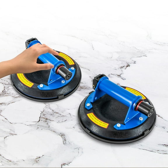 2x Glass Suction Cups 8" for Windshield Heavy Duty Vacuum Glass Suction Cup Tool