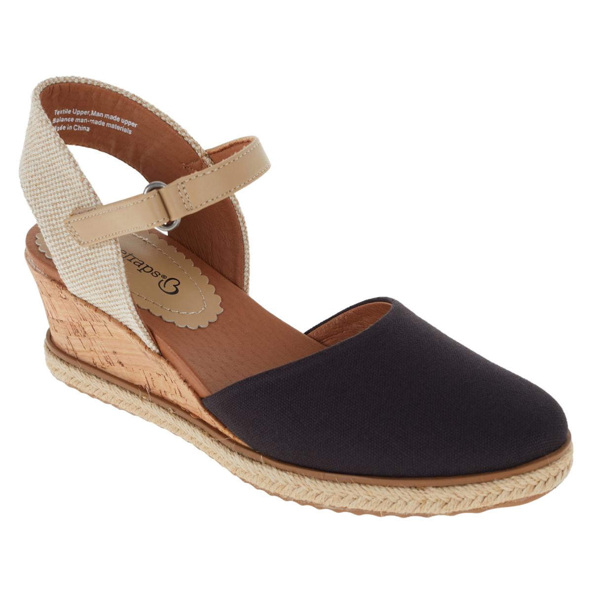 Baretraps Ocean ClosedToe Espadrille Wedge Sandal