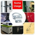 thumbnail image 4 of Scienceny Paquete de 4 anillos de amarre de alta resistencia, accesorios para furgonetas y camiones, anillo de amarre, ancla de carga para Accesorios para vehículos recreativos, 4 of 6