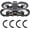 Black, variant on Propeller Guard Protector for DJI Avata 2 Drone Protective Bumper Anti-Collision Shockproof Prop Protector for DJI Avata 2 Fly More Combo Accessories (Black)