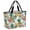 Green, variant on Pineapple Beach Bag for Women, Large Breathable Mesh Beach Tote Bag, Summer Nature Tropical Fruit Flowers Leaves Sandproof Lightweight Travel Bags for Vacation Picnic Swimming Pool 15.7"x15.7"x9.1"