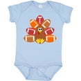 thumbnail image 3 of Inktastic Thanksgiving Cute Football Turkey Boys or Girls Baby Bodysuit, 3 of 5
