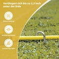 thumbnail image 2 of Outdoor Rebar Stakes, Heavy Duty Galvanized Steel Ground Anchors, Anti-Rust J-Hook Tent Stakes, Pointed Ends For Easy Insertion Into Various Grounds, Reliable Support For Fences, 2 of 6