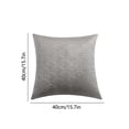 thumbnail image 3 of Fwttom Cool Pillowcase, Velvet Embossed Pillow Double-Sided Different Pattern Cushion Cushion Cover, 3 of 6