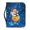 Capybara Astronaut on Planet, variant on Leaf Bible Cover for Study Christian Prayer Study, Protective Church Bible Bag PU Leather Zippered Handle Bible Case