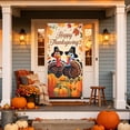 thumbnail image 6 of KKOUHV Thanksgiving Decorations, Fall Harvest Door Covers for Front Door Cover, Turkey Pumpkin Fall Door Cover, Indoor Outdoor Party Photo Booth Props, 6 of 7
