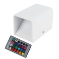 thumbnail image 4 of Wall Lamp RGBW Remote Control 5W Aluminum LED Wall Light for Bedroom Hallway StairsWhite Shell, 4 of 9