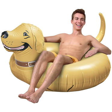 GoFloats Inflatable Buckin' Bull Pool Float Party Tube - Grab 