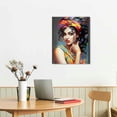 thumbnail image 2 of Nawypu  Black Girl Wall Art African American Woman Canvas Wall Art the Pictures Print On Canvas Modern Artwork Wall Decoration for Home Living Room, 2 of 4