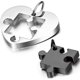 thumbnail image 2 of 2 piezas de acero inoxidable parejas amor corazón rompecabezas colgante collar para el día de San Valentín Ofspeizc LRWJ196-1, 2 of 4