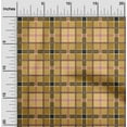 thumbnail image 1 of oneOone Viscose Jersey Fabric Tartan Check Print Fabric By The Yard 60 Inch Wide, 1 of 5