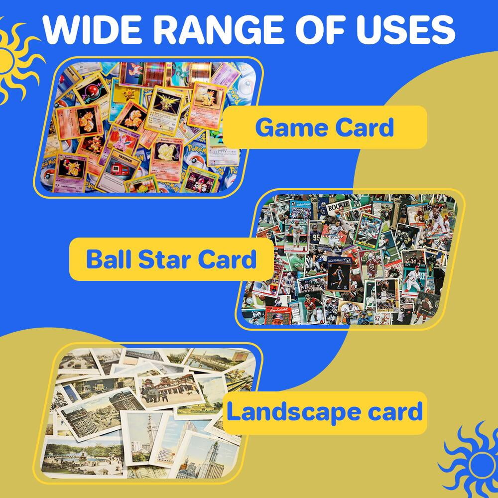 FGY Trading Cards Binder 900 Pocket Top Loading Card Collection Binder for Pokemon Cards Sports Cards (Black)