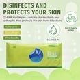 thumbnail image 2 of Glider Bed Bath Wipes, Enriched with Aloe Vera and Vitamin E (Pack of 9 (90 Wipes), 2 of 4