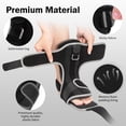thumbnail image 3 of Plantar Fasciitis Night Splint: Upgraded Foot Brace with Massage Ball for Pain Relief Caused by Plantar Fasciitis Achilles Tendonitis Foot Drop Heel Spur Flat Arch, One Size & Unisex, 3 of 6