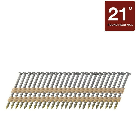 Metabo 20103SHPT HPT Plastic Strip Framing Nails, Bright, Steel
