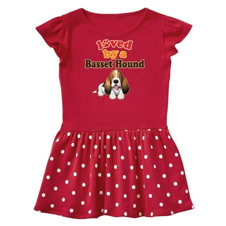 

Inktastic Basset Hound Dog Lover Gift Gift Baby Girl Dress