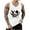 White, variant on Teissuly Men's Tank Colorless Gradient Printing Round Neck Thin Strap Leakage Back Regular Casual Sports Tank Blouses