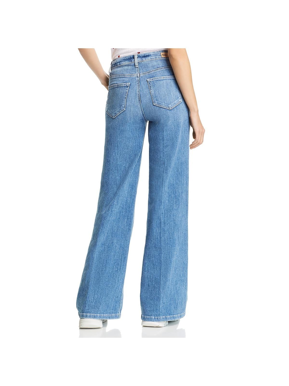 paige sutton wide leg jeans