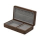 thumbnail image 3 of Caja organizadora de joyas, caja de regalo de recuerdo de viaje para anillos, collares y pulseras. Interior gris, 3 of 9