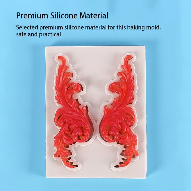 stanreset Wedding Home Dining Bar Cafe Kitchen Cake Mousse Mould Homemade Fondant DIY Making Decorating Tool Gray