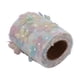 thumbnail image 5 of Rollo de tul, rollo de tela de malla con nudo de lazo de flor degradado colorido, Material de bricolaje, correas amarillas, 5 of 5