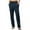 #Navy, variant on DPTALR George Women's Relaxed Straight Stretch Twill Pants,Beige,Size L