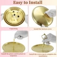 thumbnail image 4 of Unique Bargains 3 Tier Dessert Cupcake Stand Holder Round Cup Cake Tower Gold Tone, 4 of 6