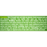 Ampro Shine-n-Jam Edges, Hair Styling Gel, 8 oz., Moisturizing, Unisex