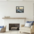 thumbnail image 2 of Stupell Industries Leaning Surfboards by Beach Nature Photography Black Floater Framed Art Print Wall Art, 21 x 17, 2 of 9