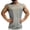 Gray, variant on HappyYEE Men's Gym Tank Tops Casual Round Neck Sports Fitness Sleeveless Tops Comfy Breathable Summer Tank Gray L