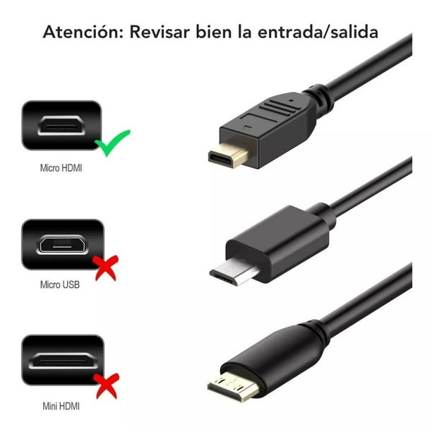 Adaptador de hdmi a mini hdmi shop